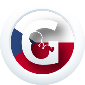 Czech Republic flag of surrogacy with Gestlife