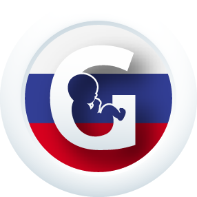 Russian flag of surrogacy with Gestlife